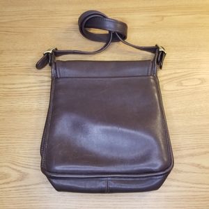 Coach Legacy Studio Bag Mahogany Brown Leather Flap Crossbody Vintage Purse 9144